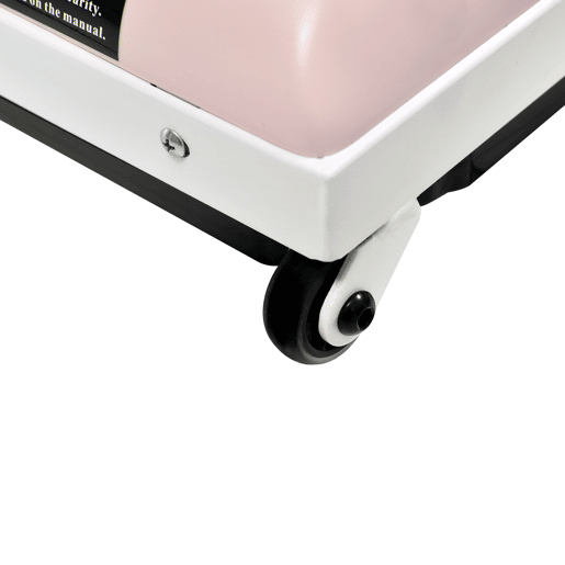 Passadeira 2 em 1 - Velocidade 1-6 kmh, com controlo remoto, ecrã LED, altifalantes Bluetooth e suporte para telemóvel - Rosa