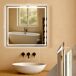Espejo de pared - Jaffrey - Vidrio 80x3 Espejo de pared - Jaffrey - Vidrio 80x3 Transparente