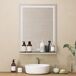 Espejo de Baño Vidrio Templado kleankin, hogar - baño Espejo de Baño Vidrio Templado kleankin, hogar - baño Gris