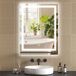Espejo de Baño Vidrio Templado kleankin, hogar - baño Espejo de Baño Vidrio Templado kleankin, hogar - baño Gris