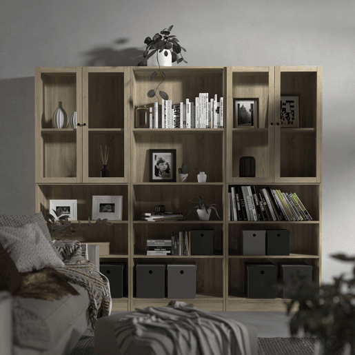 Estante Turia WellHome com 4 Prateleiras