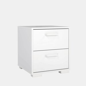 Mesa de cabeceira Eria WellHome com 2 gavetas