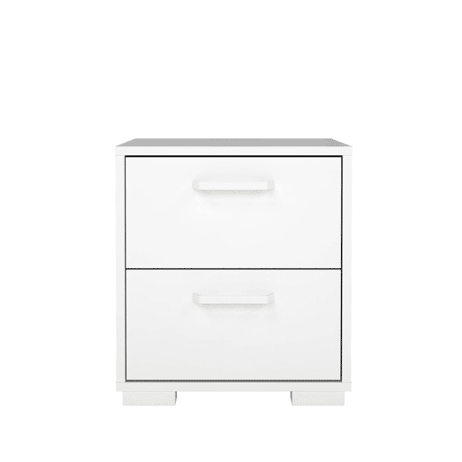 Mesa de cabeceira Eria WellHome com 2 gavetas