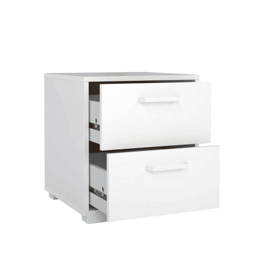 Mesa de cabeceira Eria WellHome com 2 gavetas