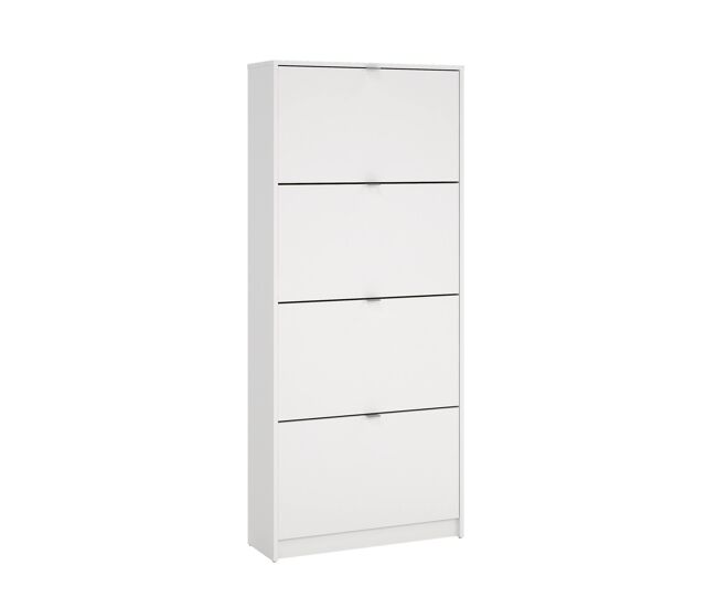 Zapatero de 4 puertas de madera adaja