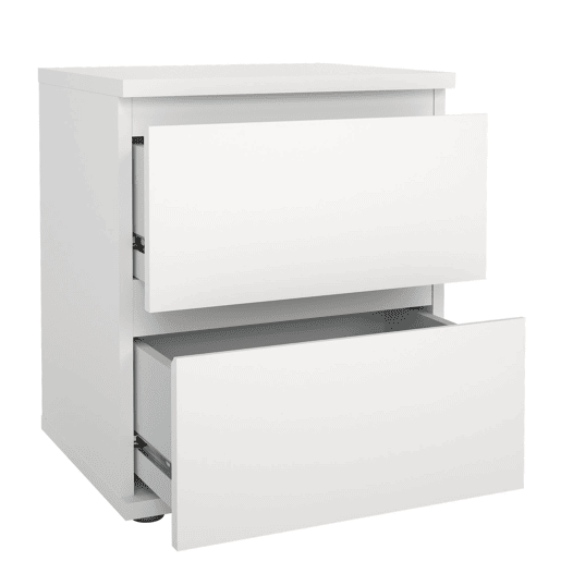 Mesa de cabeceira Júcar WellHome com 2 gavetas