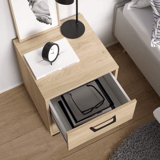 Mesa de cabeceira Eria WellHome com 2 gavetas Mesa de cabeceira Eria WellHome com 2 gavetas