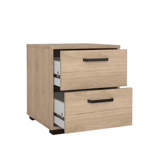 Mesa de cabeceira Eria WellHome com 2 gavetas Mesa de cabeceira Eria WellHome com 2 gavetas