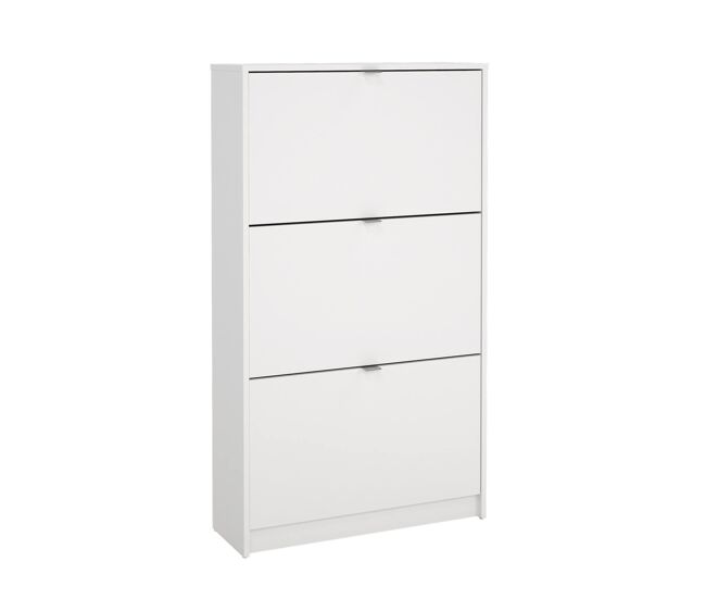 Zapatero de 3 puertas de madera adaja