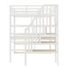 Cama alta para niños 251x144 Cama alta para niños 251x144 Blanco