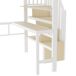 Cama alta para niños 251x144 Cama alta para niños 251x144 Blanco