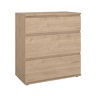 Júcar WellHome cômoda com 3 gavetas