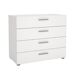 Cómoda de 4 cajones Segre WellHome Cómoda de 4 cajones Segre WellHome Blanco