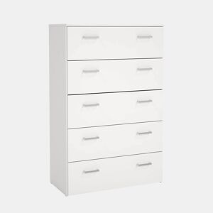 Cômoda Duero WellHome com 5 gavetas