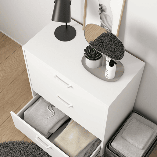 Cômoda Eria WellHome com 3 gavetas Cômoda Eria WellHome com 3 gavetas