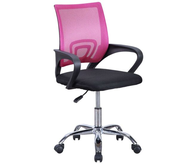 Silla de oficina vita despacho giratoria apoyabrazos refuerzo lumbar tejido 3d transpirable metal 58x81x54 cm