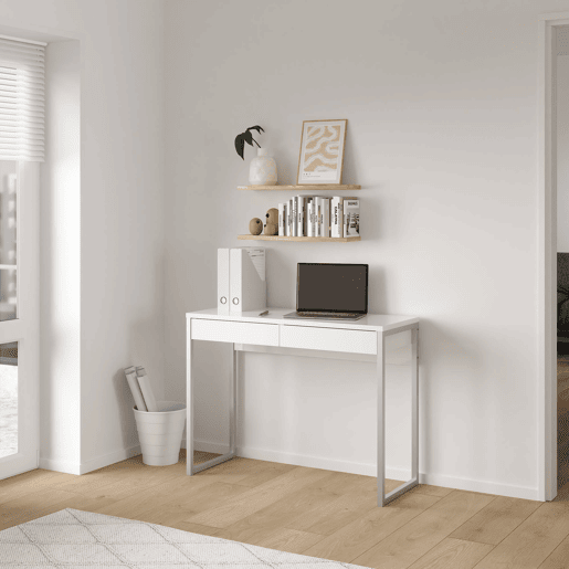 Mesa WellHome com 2 gavetas