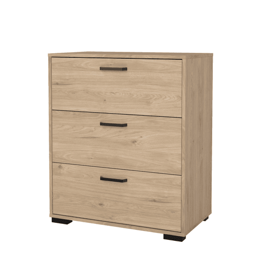 Cômoda Eria WellHome com 3 gavetas Cômoda Eria WellHome com 3 gavetas