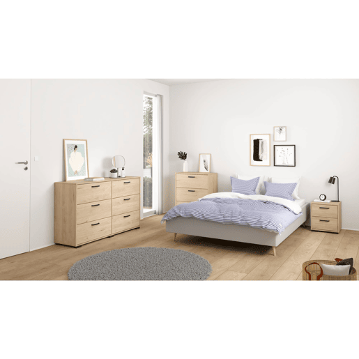 Cômoda Eria WellHome com 3 gavetas Cômoda Eria WellHome com 3 gavetas