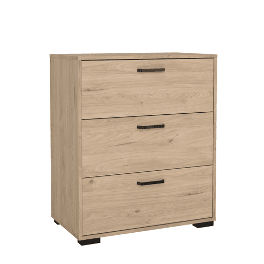 Cômoda Eria WellHome com 3 gavetas Cômoda Eria WellHome com 3 gavetas