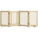 Barrera para Perro Madera de Pino PawHut Barrera para Perro Madera de Pino PawHut Madera