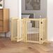 Barrera para Perro Madera de Pino PawHut Barrera para Perro Madera de Pino PawHut Madera
