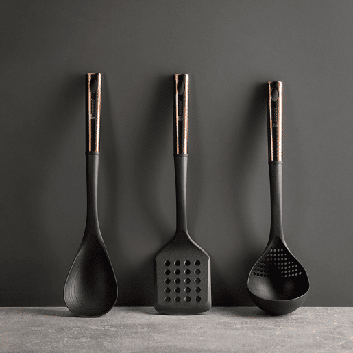 Set de frigideiras San Ignacio de 3 peças + Set de utensílios