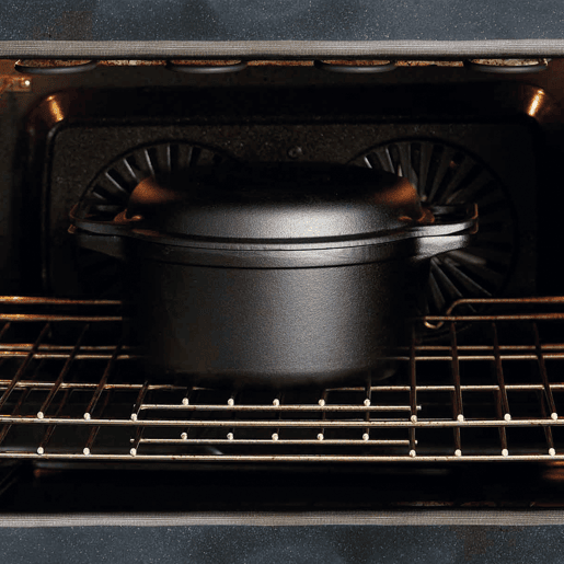 Forno Holandês Combo Indução Ferro Fundido Curado 27cm, Panela 5,7L e Frigideira sem PTFE e PFOA Victoria 30940