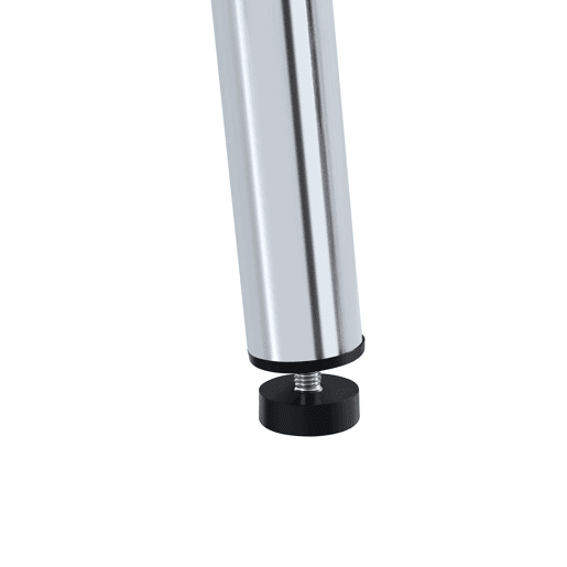 Cadeiras de sala de jantar 2 unidades - Estofamento retro em pele de crocodilo, fivela em cristal, pernas em metal - Branco