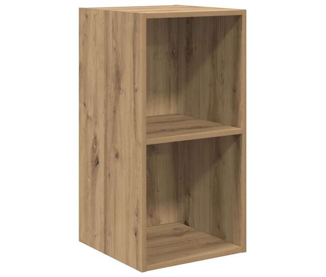 Mueble para tv montado en la pared roble artisan