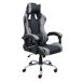 Silla gaming modelo Legend con cojín lumbar y reposacabezas Silla gaming modelo Legend con cojín lumbar y reposacabezas Negro/ Gris