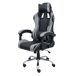 Silla gaming modelo Legend con cojín lumbar y reposacabezas Silla gaming modelo Legend con cojín lumbar y reposacabezas Negro/ Gris