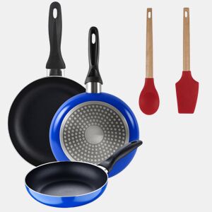 Set de frigideiras San Ignacio com 3 peças + Set de utensílios