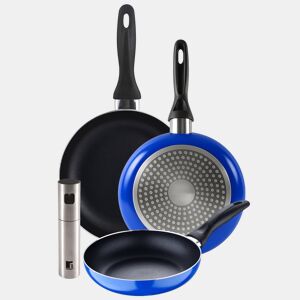 Set de frigideiras San Ignacio de 3 peças + borrifador