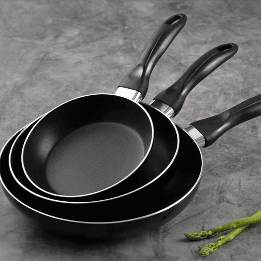 Set de frigideiras San Ignacio de 3 peças + Set de utensílios