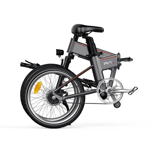 PVY Libon 250W 36V20.4Ah Bicicleta Elétrica - Motor 250W Bateria 36V20.4Ah Rodas 20 Travões Hidráulicos - prateada