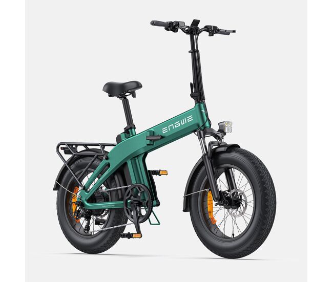 Engwe ep-2 3.0 boost e-bike - motor 250w voltaje 48v batería extraíble freno hidráulico - verde