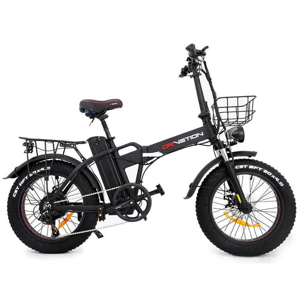 DrveTion AT20 Bicicleta Eléctrica - Motor 750W Negro