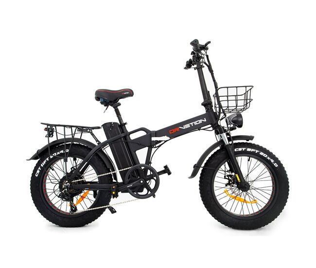 Drvetion at20 bicicleta eléctrica - motor 750w batería 48v 10ah rueda 20" frenos hidráulicos - negro
