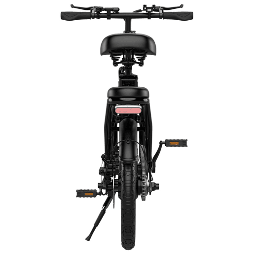 ESKUTE D100 Bicicleta Elétrica - Motor 250W Bateria 36V 13Ah Rodas 16 Freio a Disco Mecânico - Preta