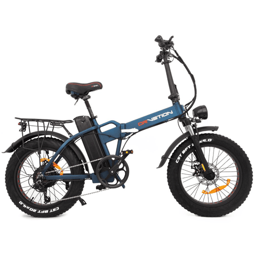 DrveTion AT20 Bicicleta Elétrica - Motor 750W Bateria 48V 10Ah Rodas 20 Travões Hidráulicos - Azul