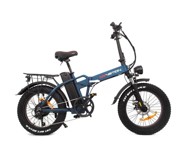 Drvetion at20 bicicleta eléctrica - motor 750w batería 48v 10ah rueda 20" frenos hidráulicos - azul