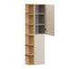 Conjunto mueble bajo lavabo y columna Azel Cachemira y Madera Conjunto mueble bajo lavabo y columna Azel Cachemira y Madera Beige