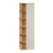 Conjunto mueble bajo lavabo y columna Azel Cachemira y Madera Conjunto mueble bajo lavabo y columna Azel Cachemira y Madera Beige