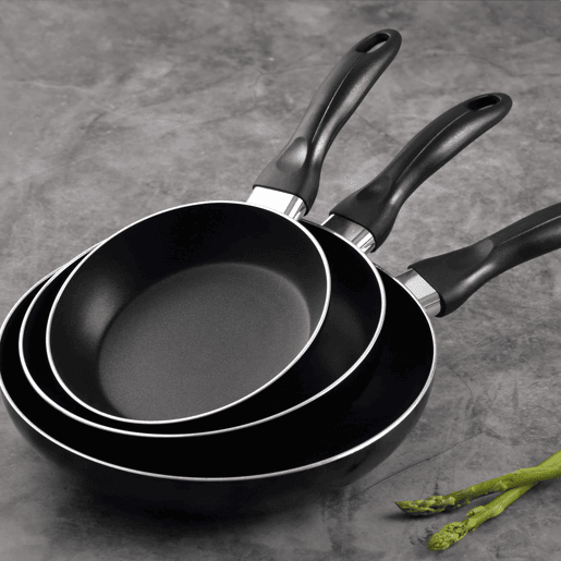 Set de frigideiras San Ignacio de 3 peças + Set de utensílios