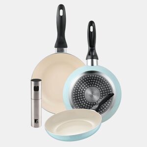 Set de frigideiras San Ignacio de 3 peças + borrifador