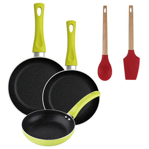 Set de frigideiras San Ignacio com 3 peças + Set de utensílios