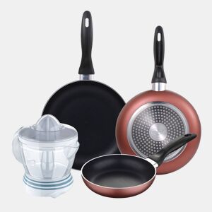 Set de frigideiras San Ignacio de 3 peças + espremedor de frutas
