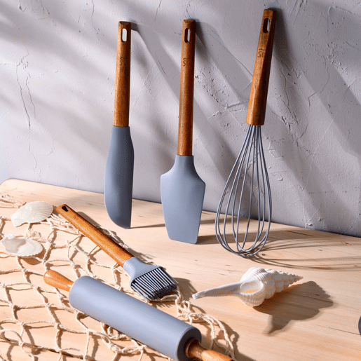 Set de frigideiras San Ignacio com 3 peças + Set de utensílios Set de frigideiras San Ignacio com 3 peças + Set de utensílios
