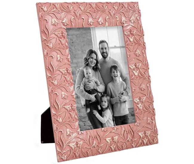 Marco de fotos 10x15 rosa 16,1x1,2x20,9h cm